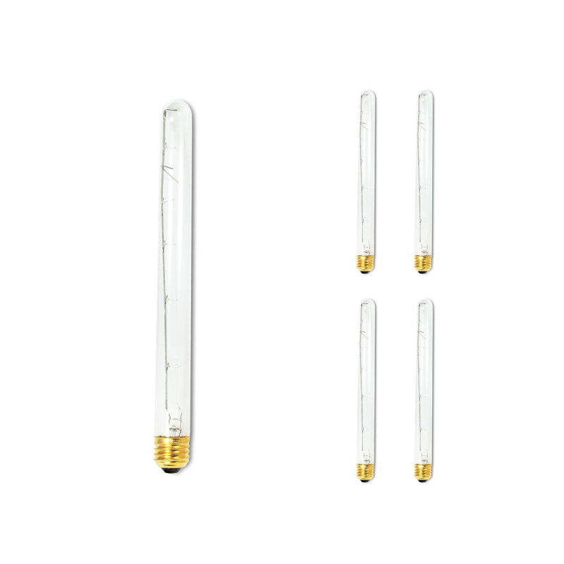 40 watts, ampoule incandescente à intensité variable T8, base (2700K)
