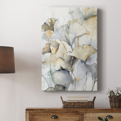 Gracieusement Ginkgo I -Galerie enveloppée Cavas