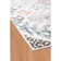 Tapis beige à motif géométrique Farwa