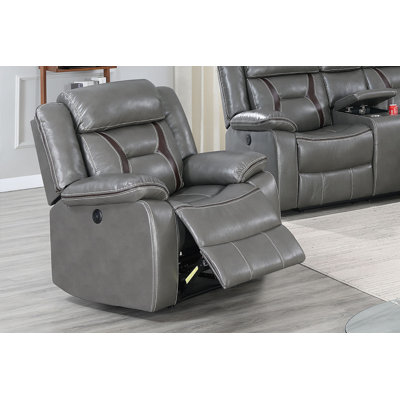 Lundeen Upholstered Power Recliner