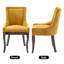 Linen Upholstered Parsons Dining Chair (Set Of 2)-1760367853