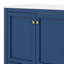 Ensemble de meuble-lavabo moderne 60 po - Lavabos doubles en céramique, tablette de rangement et tiroirs divisés, meuble-lavabo double spacieux-440151855