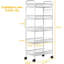 Erwin Metal Kitchen Trolley
