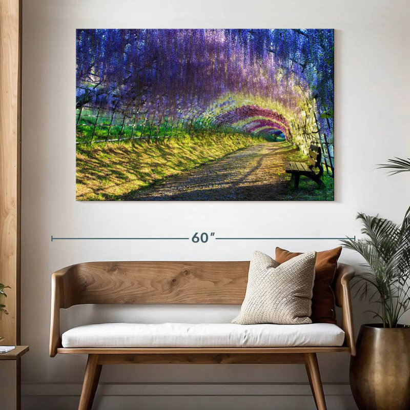 Tunnel Harnek Lilac Wisteria, H 34 po x l 51 po