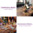 Amarvesh Rectangular with Iron Base Dining Table
