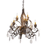 New Country French 9 - Light Chandelier