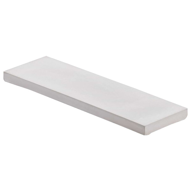 Color One 2x8 Matte Cement Tile, Mist Gray