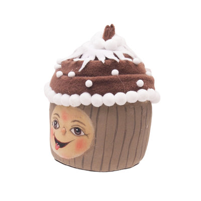 Figurine Clarence Cupcake Gathered Traditions Joe Spencer