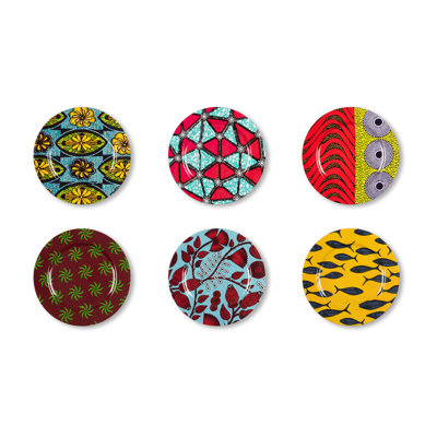 No Pattern Round Placemat