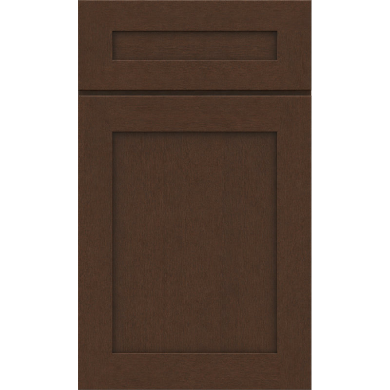 Dwelling Full Access Livingston Door Sample, Cherry, Toffee w/ Black Glaze