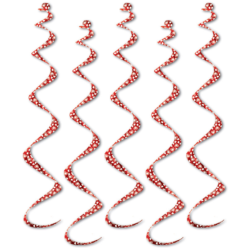 Imprimé cœur Twirly Whirlys