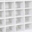 Armoire à chaussures moderne à 24 casiers avec base incurvée Design-533776904