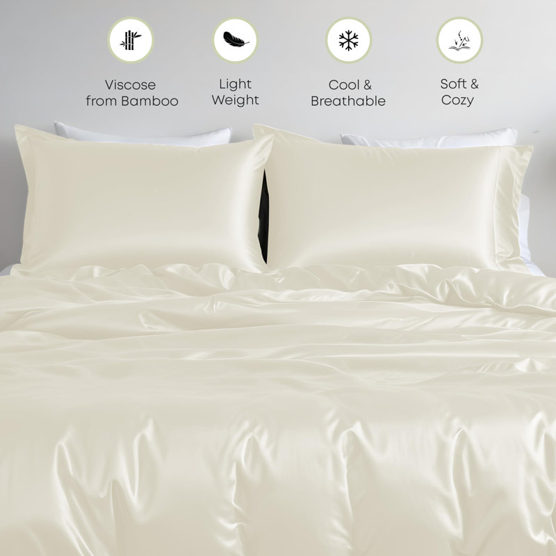 Machine Woven Sheet Set, Ivory
