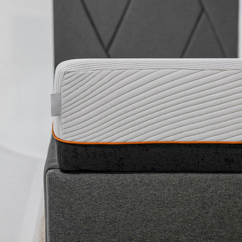 Matelas en mousse viscoélastique de refroidissement 10 pouces, simple - 3 couches pour un soutien et un confort imbattables