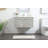 36'' Single Bathroom Vanity with Engineered Marble Top-163933695