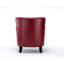 Fauteuil club rouge Hadley