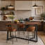 Table de bar en bois massif