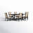 Chianti 6 - Person Trestle Dining Set-1787758968