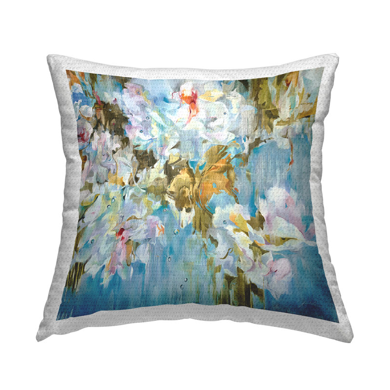 Housse et insert de coussin décoratif en polyester pour intérieur / extérieur Liz Jardine