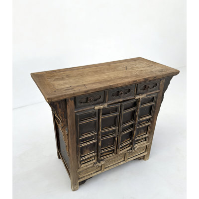 17th Century Elm Cabinet