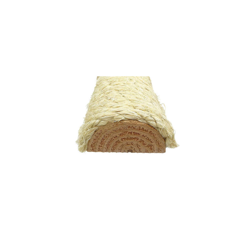 140003- Solid Wood Climbing Cat Tower Tree, Gray