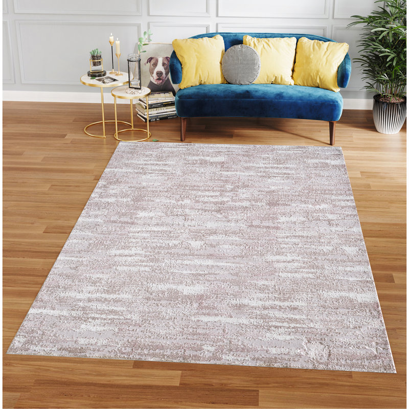 Tapis champagne Champagne, Rectangle 2 pi 8 po x 4 pi 11 po