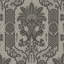 Columnar Bloom - Umber Ink Wallpaper