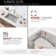Builder Stylish Dual-Mount 27" Stainless Steel Single Bowl Kitchen Sink with Grid and Strainer