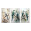 «Bird Silent Watcher», 3 pièces sur toile-667009854-667009855