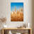 Blue Sky Wheat Field-1495642197