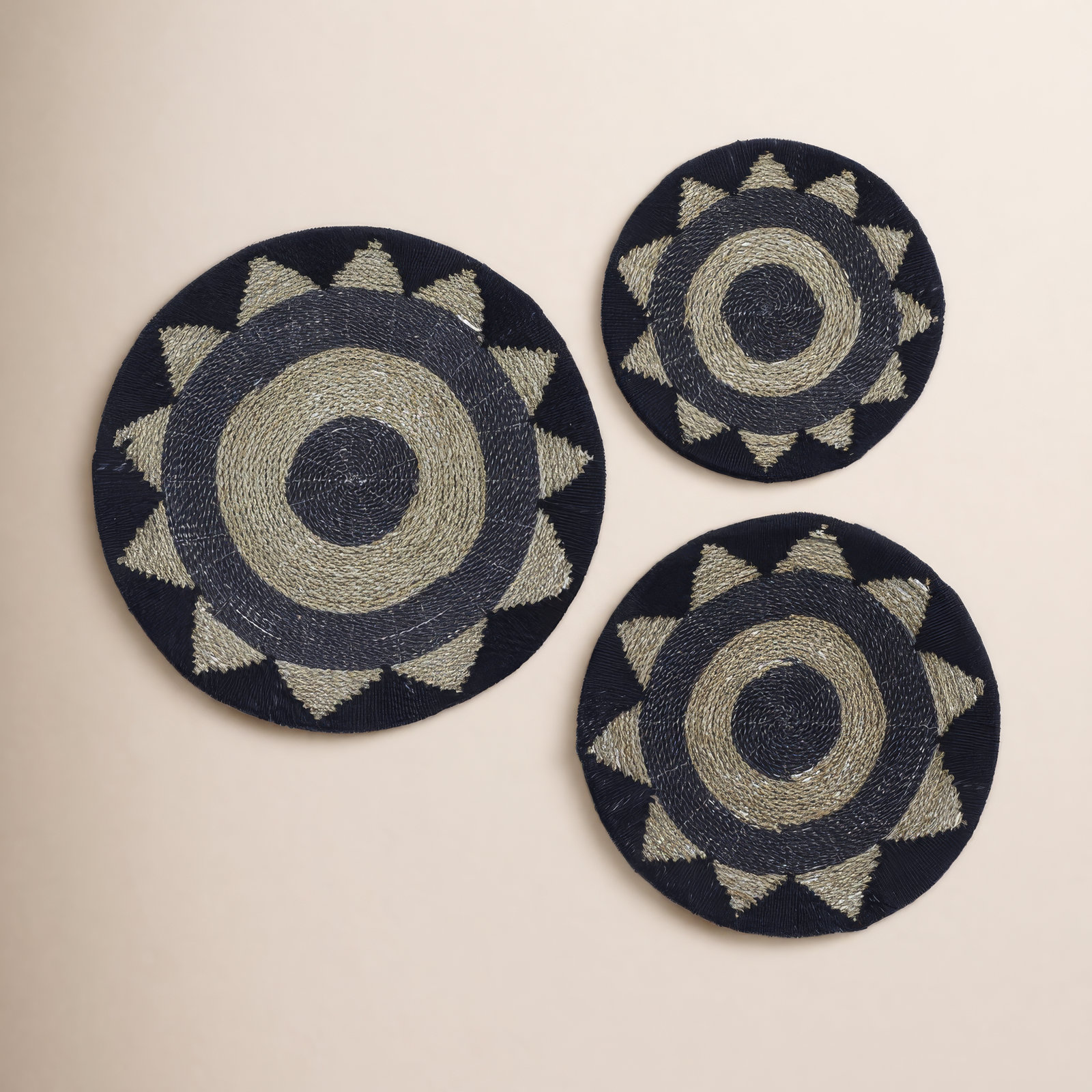 Fabric Wall Decor, Black