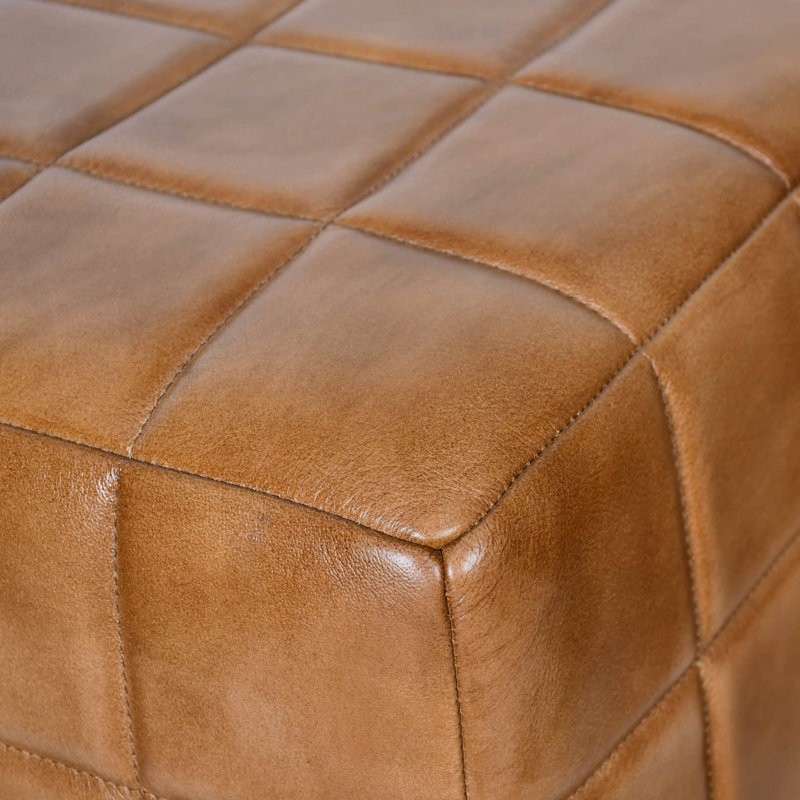 Audrene Accent Stool, Brown