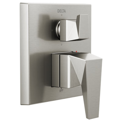 Two-Handle Monitor 14 Series Valve Trim With 3-Setting Diverter