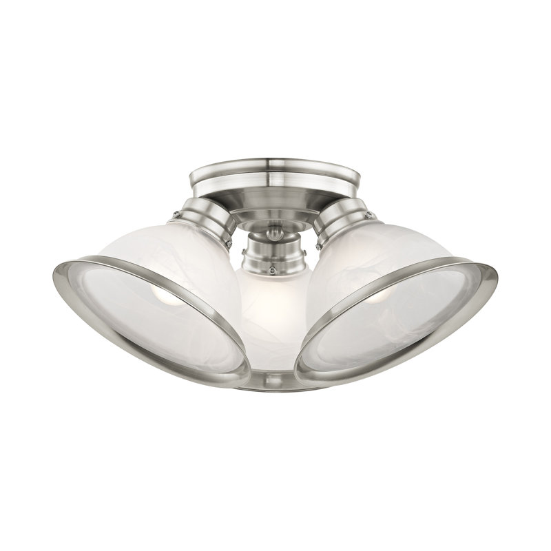 Danna Glass Spotlight, Brushed Nickel