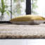 Tapis géométrique en jute et coton à tissage plat Wingrove-1446162980