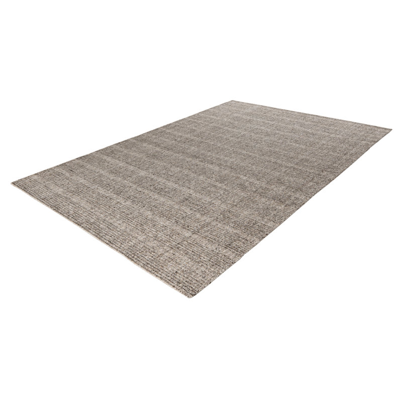 Jarven Wool Hand Woven Area Rug, Rectangular 140 x 200cm, Sand