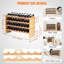 Wine Bottle Rack Satin Nickel-901714983