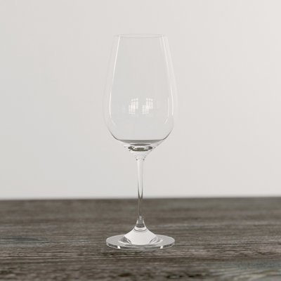 Almadelia 15.25 oz. Crystal Wine Glass Set