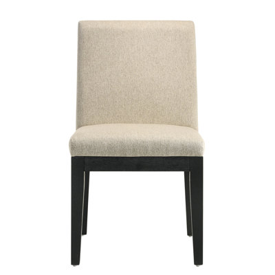 Chaise d'appoint rembourrée (ensemble de 2)