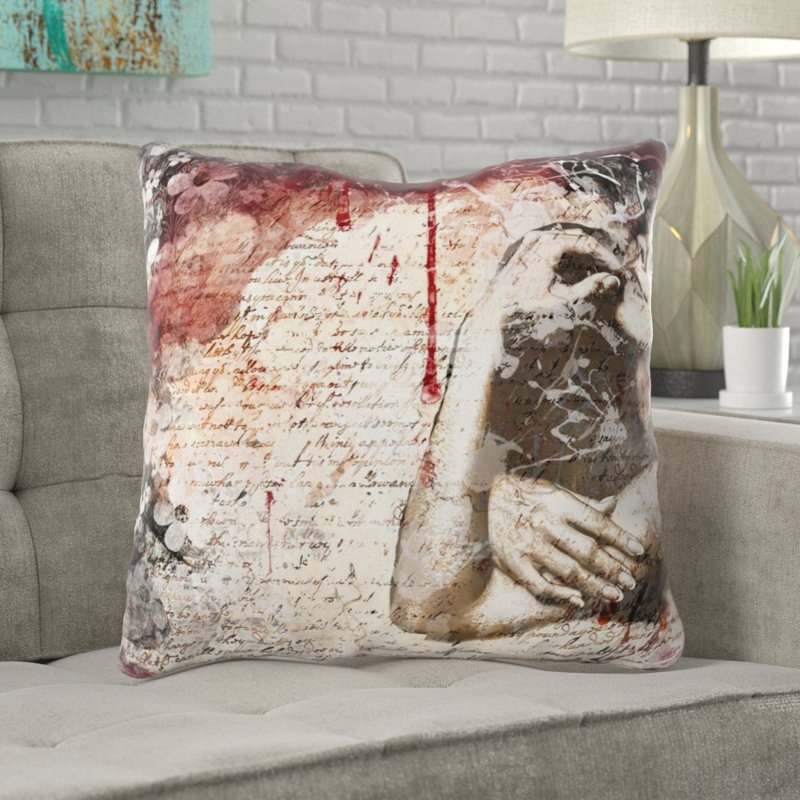 Coussin de fille fille Continuum, Microsuède, Intérieur