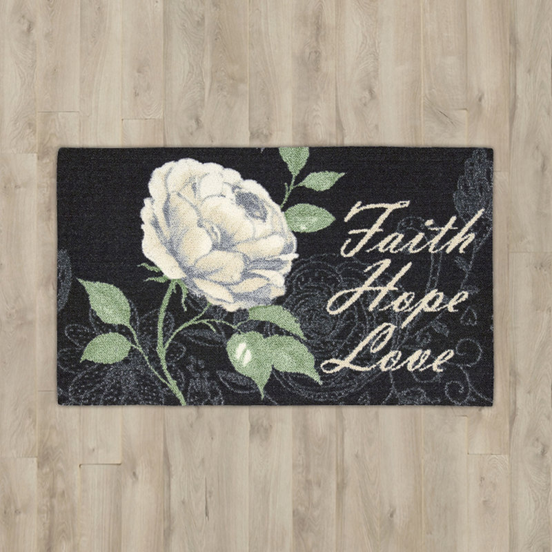 Daejha Floral Indoor Doormat