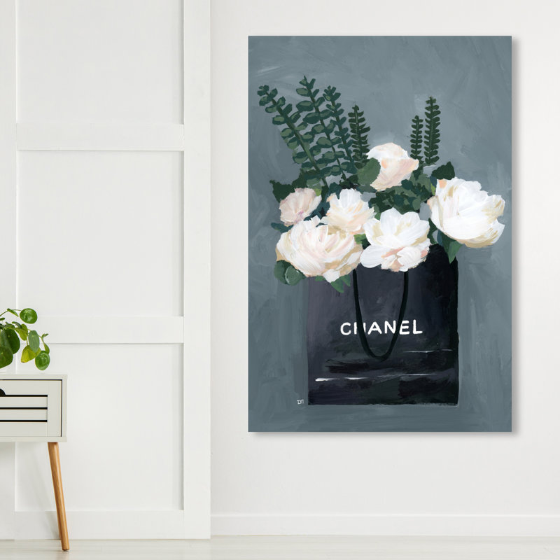 Precious Finds Florals - Peinture, H 36 po x l 24 po, Toile tendue