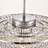 Orlando 5 - Light Dimmable Drum Chandelier