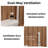 MaceratingFlo 18 Inch Comfort Height Elongated Upflush Toilet System with 900W Pump, 3 Water Inlets, 1.28 GPF Flush and Two Extension Pipes Include