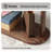 23.62"Solid Wood Freestanding Coat Rack