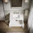 Winnow Freestanding Single Bathroom Vanity Cabinet with Sink and Quartz Top-65971688-124966407