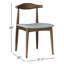 Chaise d'appoint en bois massif Talman-1670568392