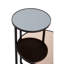 Glass Top Frame End Table