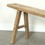 Lily's Living Vintage Noodle Bench, Weathered Natural Wood Finish -830513444