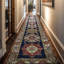 Walton Oriental Area Rug in Light Green/Cream/Beige